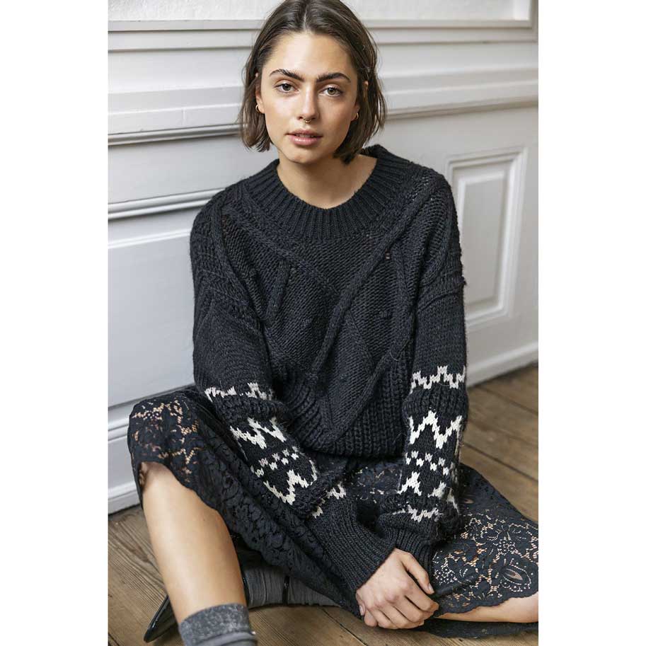 Project AJ117 Sagan Black Sweater