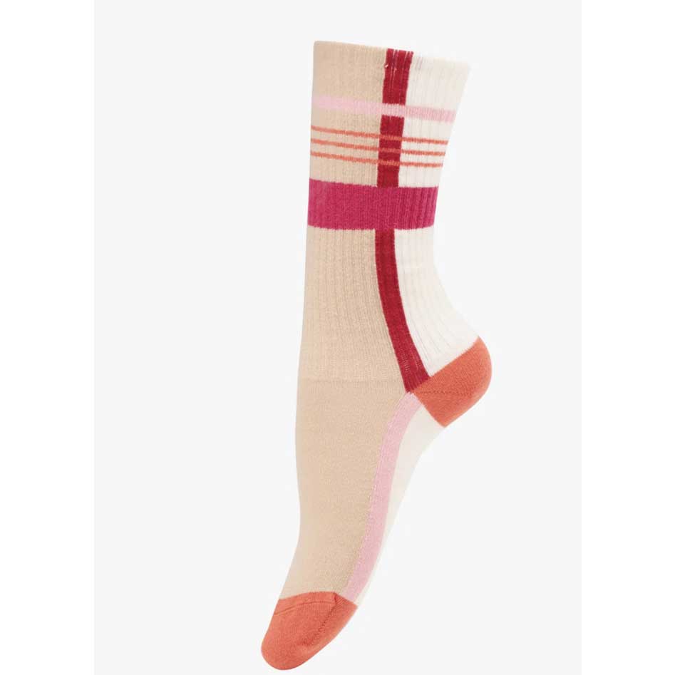 Unmade Copenhagen Tenum Red Socks