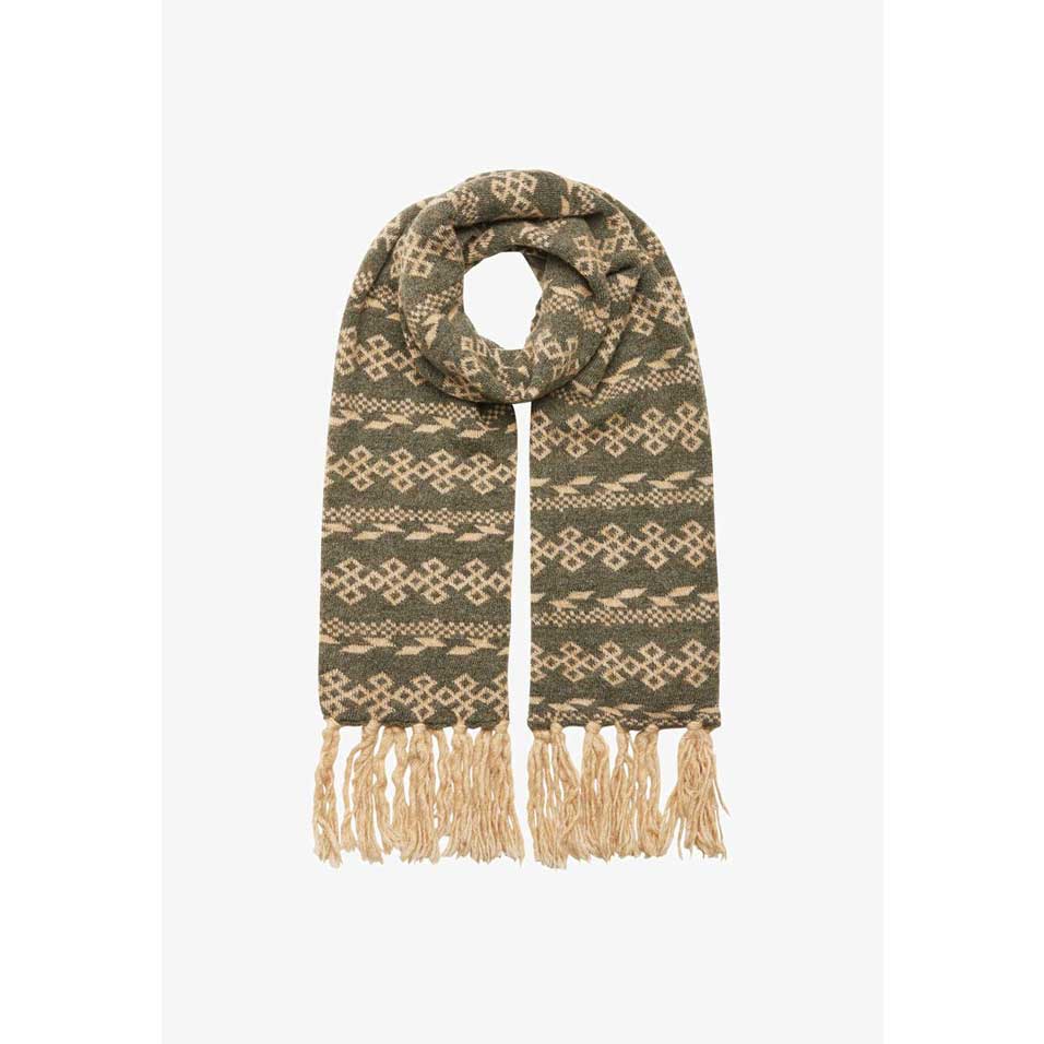 Unmade Copenhagen Devina Army Gold Scarf