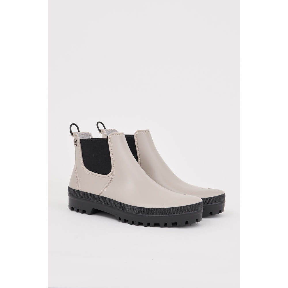 Tanta Kropla Beige Rubber Boots