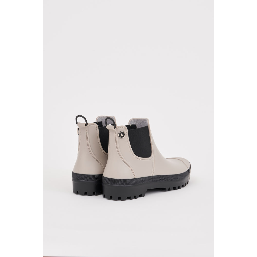 Tanta Kropla Beige Rubber Boots