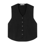 Sibin Linnebjerg Khloe Black Waistcoat