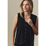 Sibin Linnebjerg Khloe Black Waistcoat