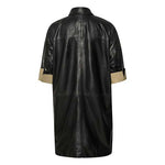 My Essential Wardrobe Lana Leather Shirt