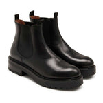 Pavement Marit Black Wool Leather Boots