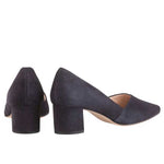 Hogl Navy Suede Heels