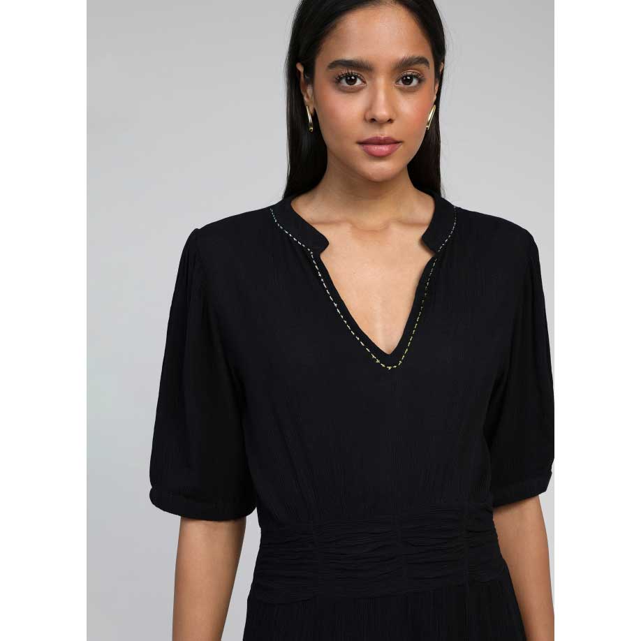 An’ge Omoa Midnight Navy Dress