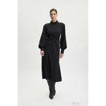 GESTUZ Roamlee Long Black Dress