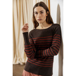 Project AJ117 Sabra Coffee Ribbed Top