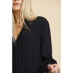 Sibin Linnebjerg Alberta Knit Black Dress