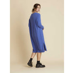 Sibin Linnebjerg Francia Knit Blue Dress