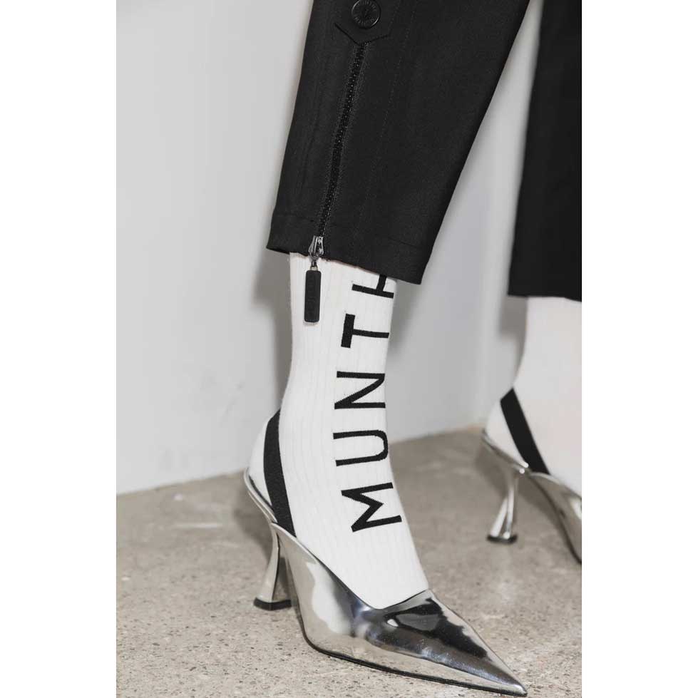 Munthe Divinely White Socks