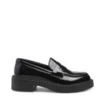 Pavement Nayeli Black Patent Loafers